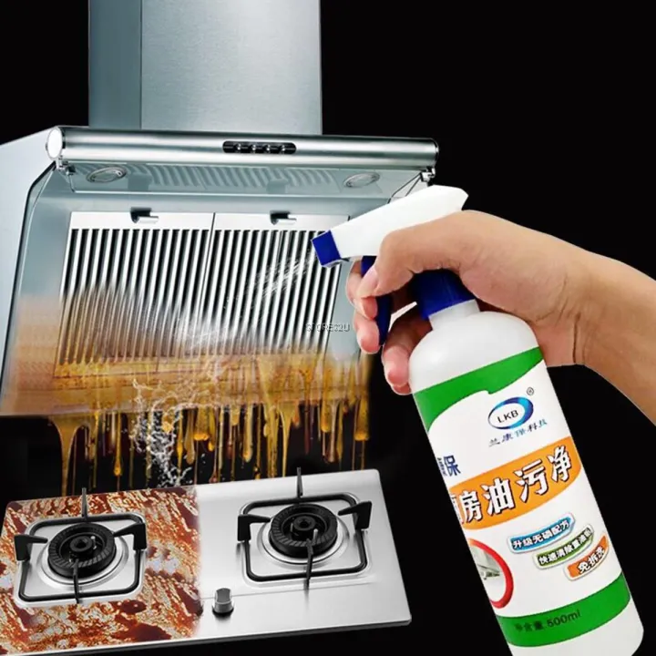 Kitchen Hood & Tiles Cleaner Spray Combo Pack - (500+500) ML