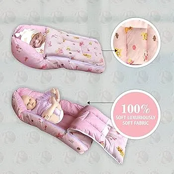 Baby Sleeping Blanket Baby Bed Baby Travel Newborn Baby Carrier Comfort Wrap Bag 2 in 1 Baby Sleeping Blanket