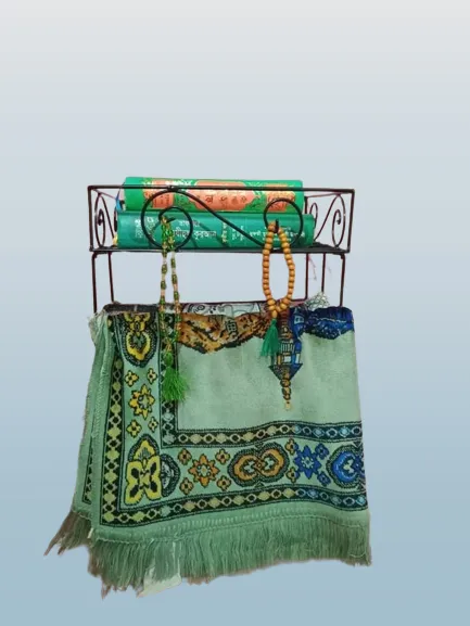 Quran stand & Jainamaz stand 12 '' inch / Quran sharif wall stand Jainamaj Hanger