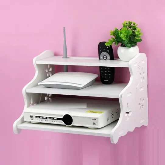 Wall In Wall Router Stand (3 layer)