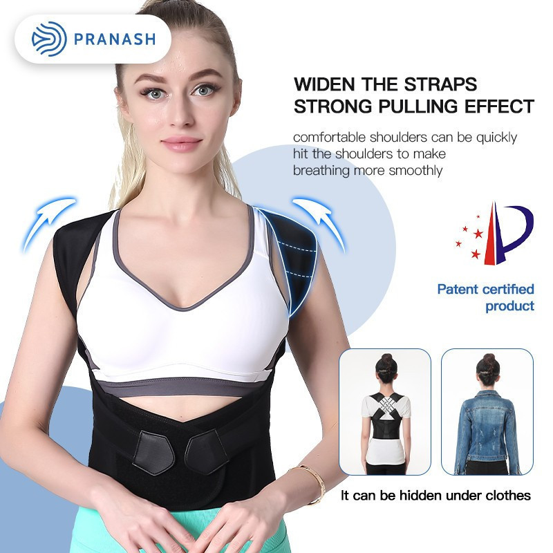 Posture Support Corrector Back Pain Relief Belt Brace Shoulder Men & Women- Avant-garde